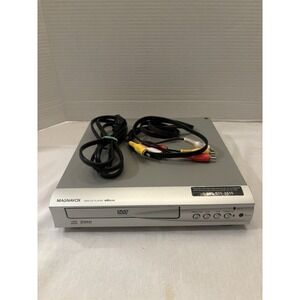 Magnavox MSD115 DVD/CD Player RCA Jacks Included No Remote.